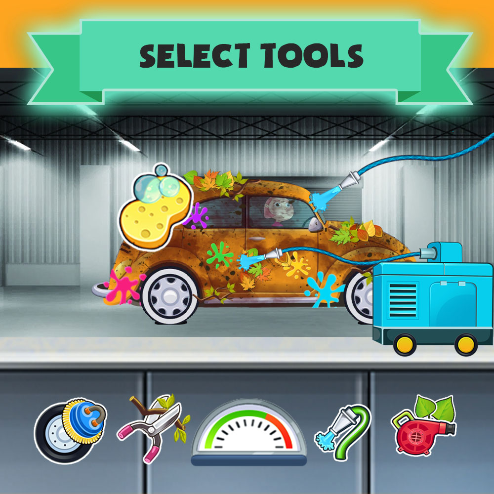 اسکرین شات 4 بازی Power Car Wash Simulator Game