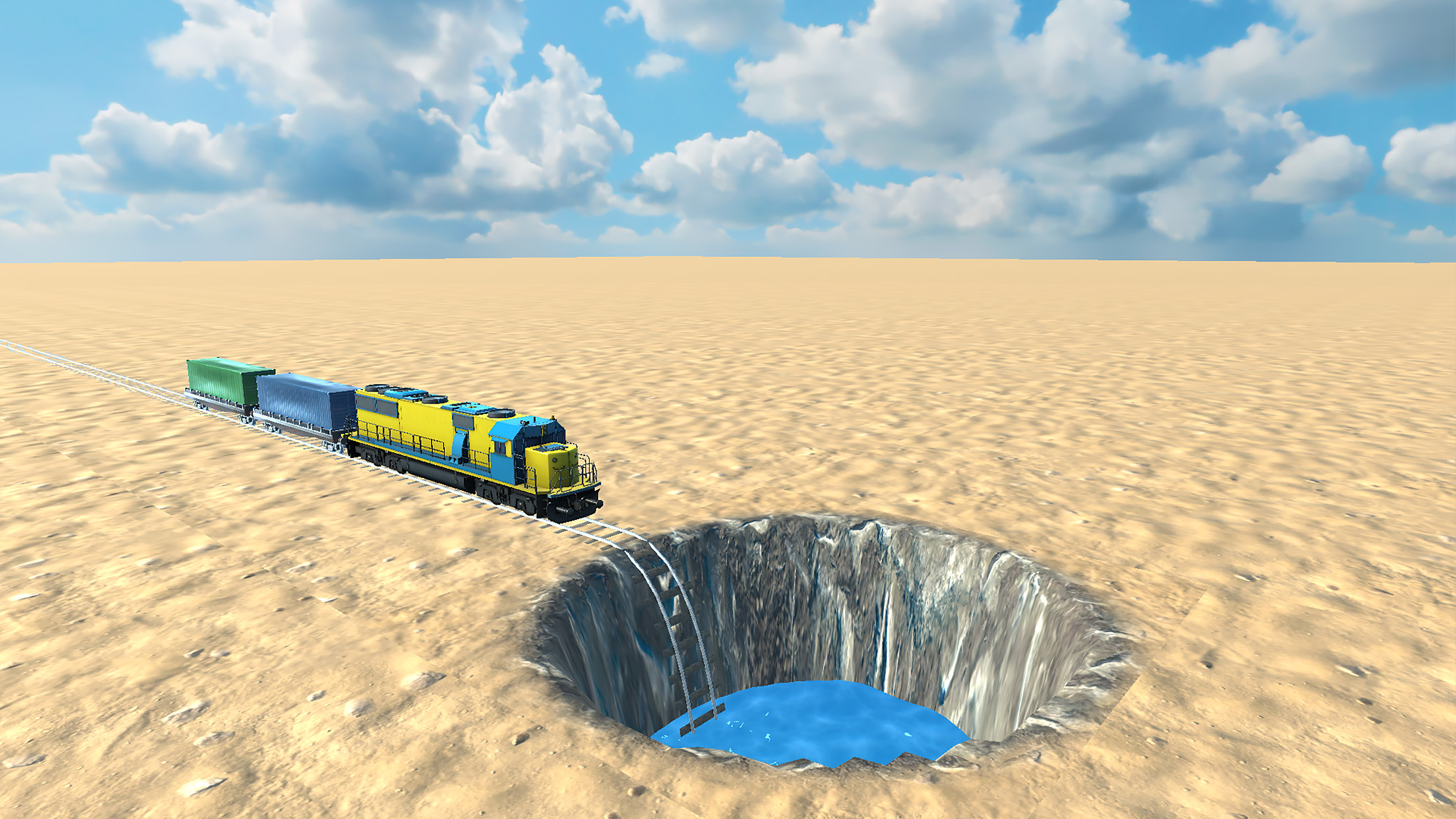 اسکرین شات 1 بازی Train vs car games. Train game