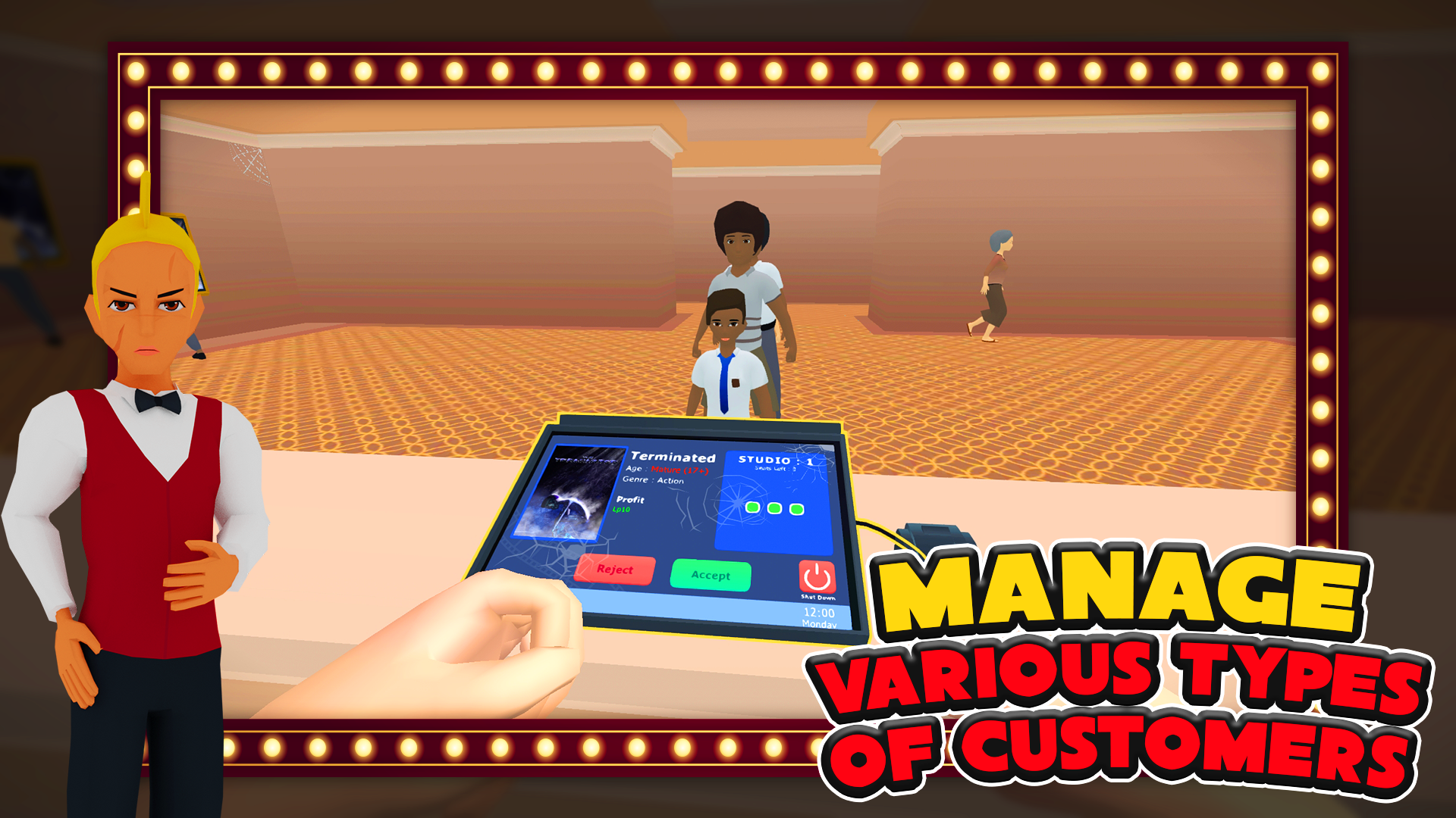 اسکرین شات 1 بازی Movie Cinema Simulator