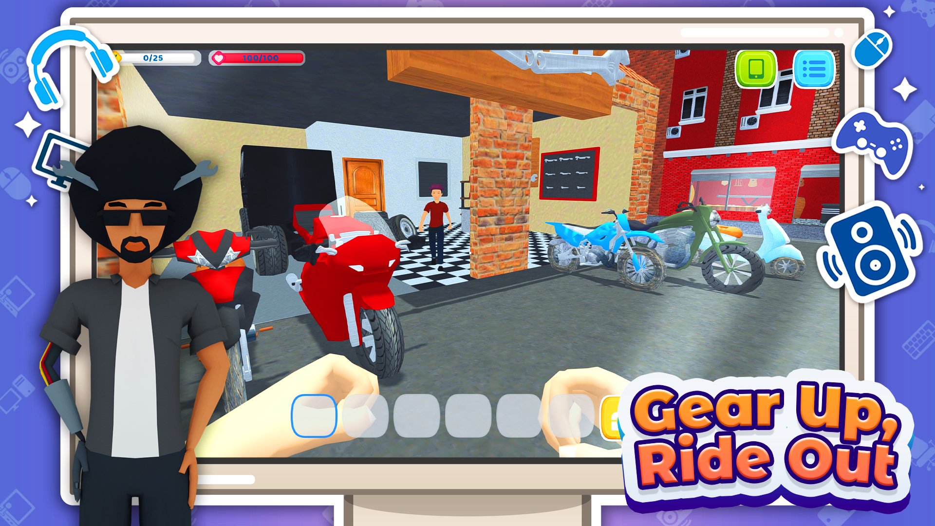 اسکرین شات 5 بازی Gaming Cafe Life