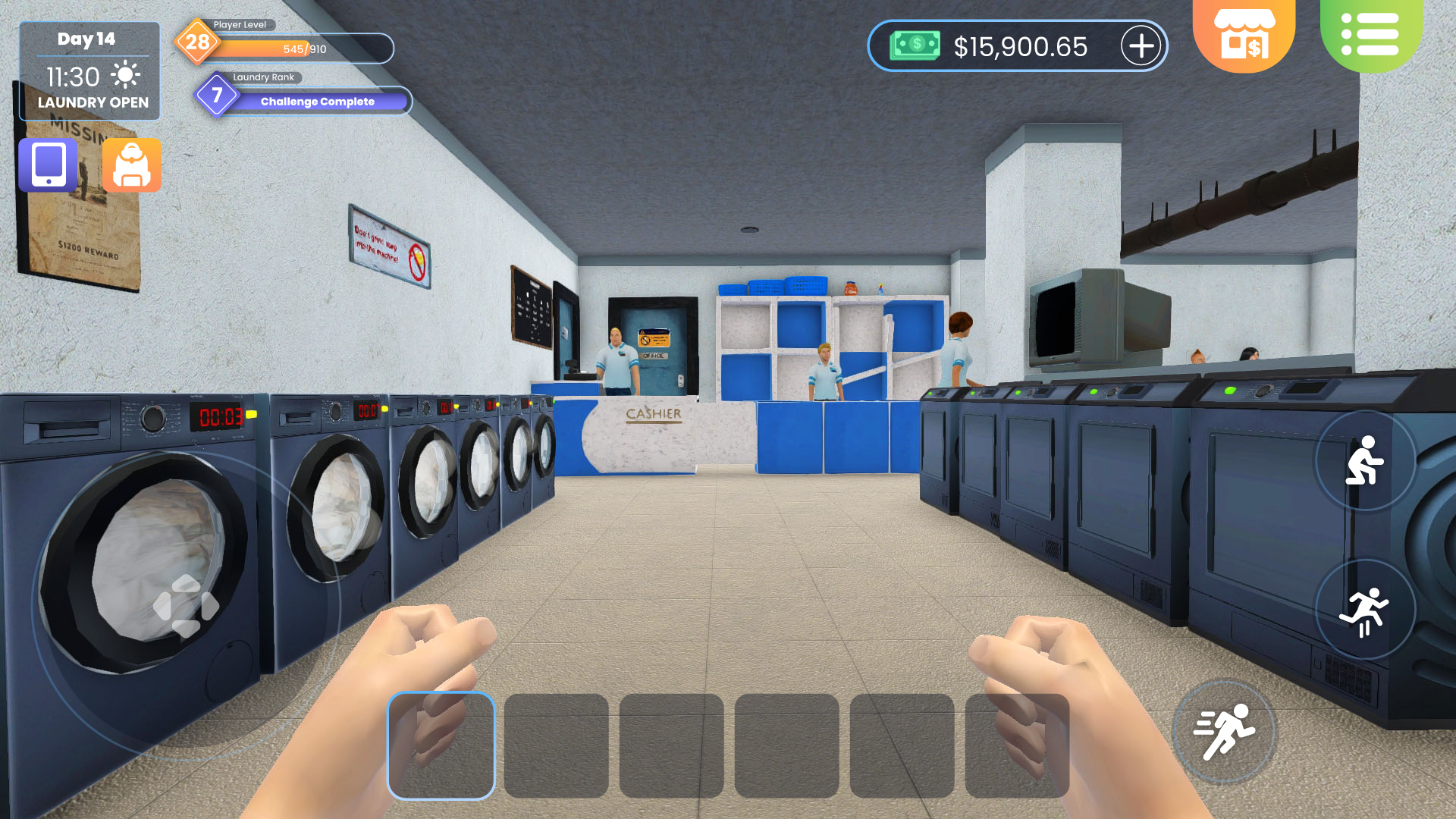 اسکرین شات 8 بازی Laundry Store Simulator