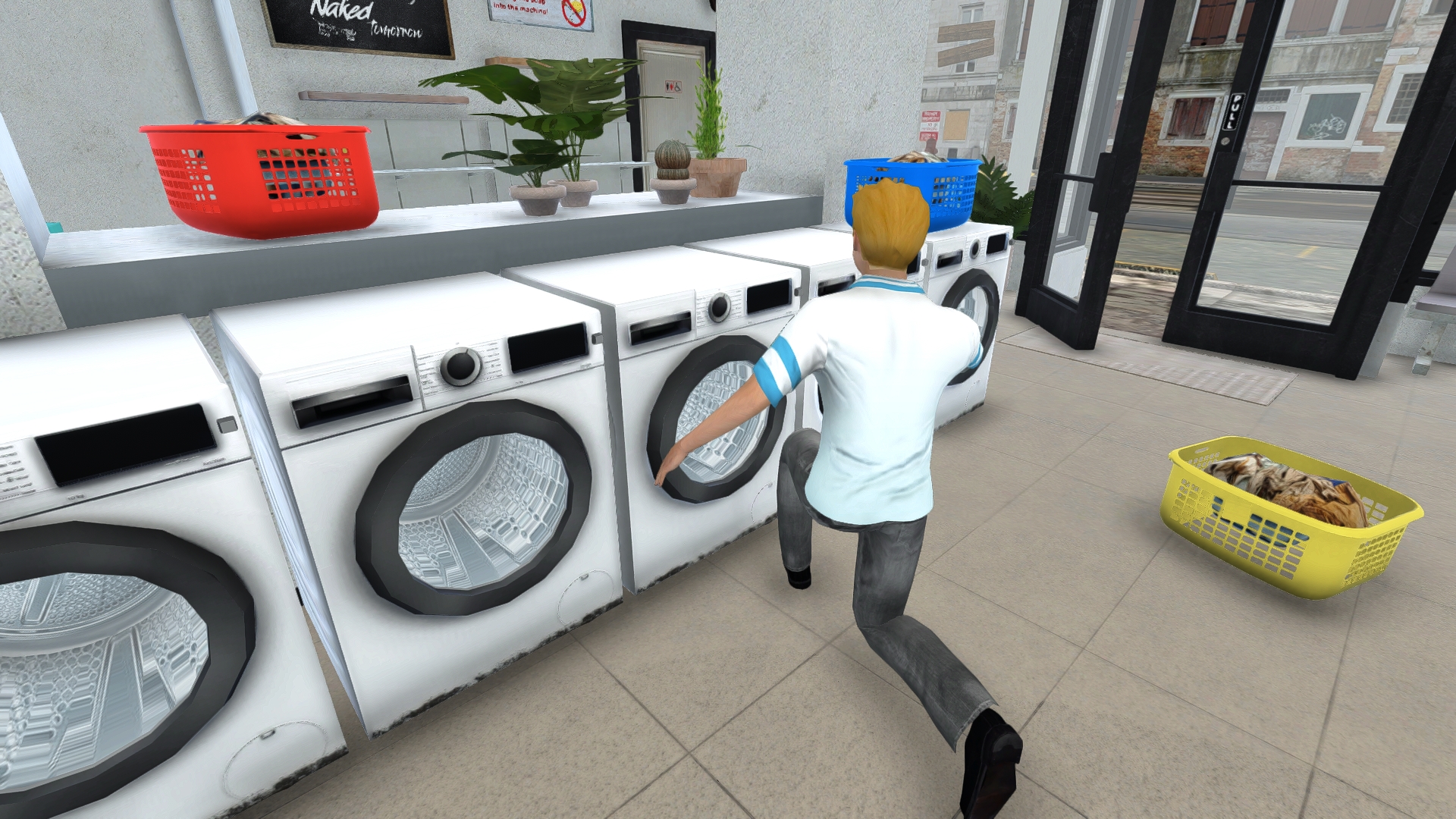 اسکرین شات 4 بازی Laundry Store Simulator