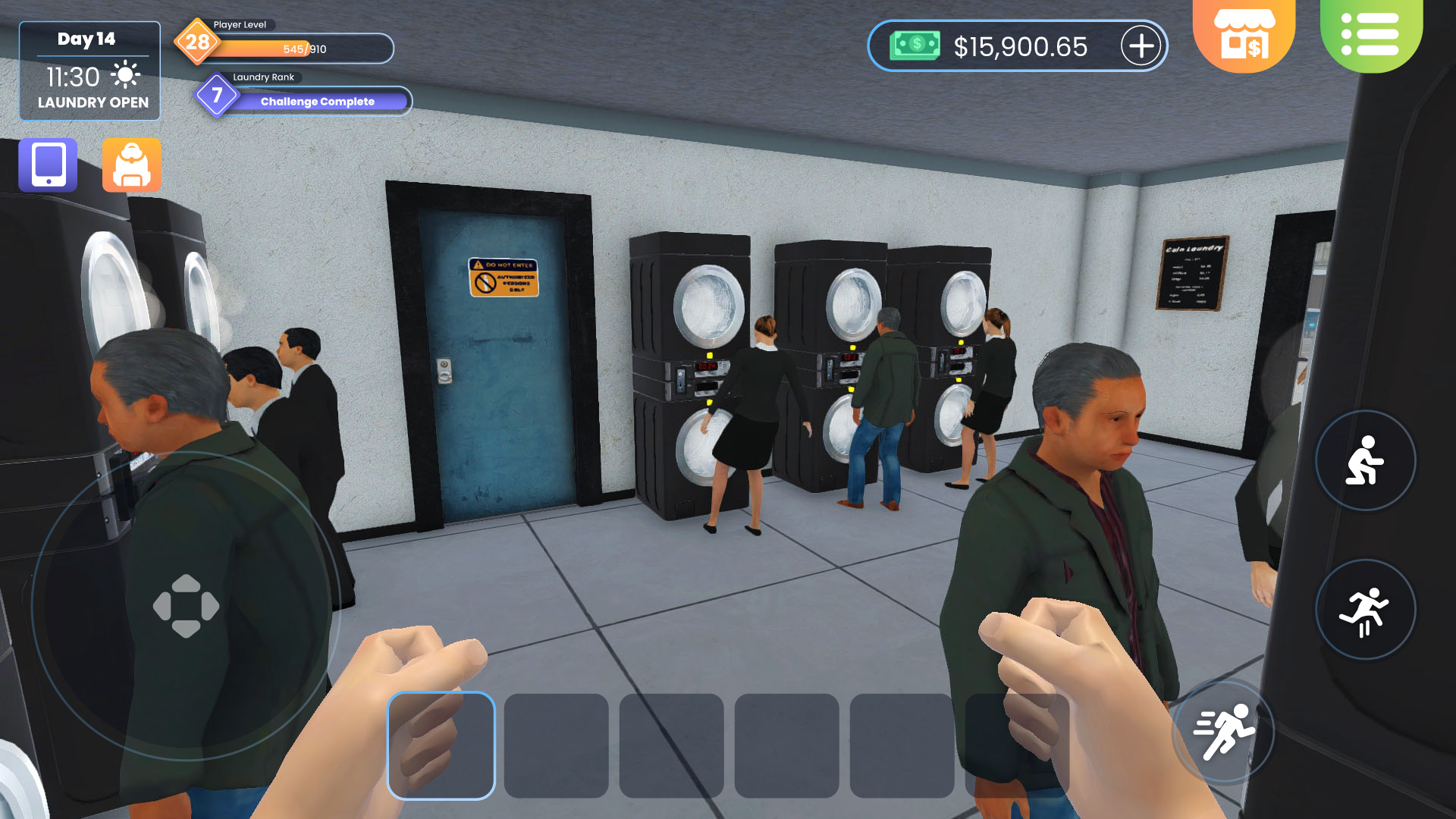 اسکرین شات 2 بازی Laundry Store Simulator