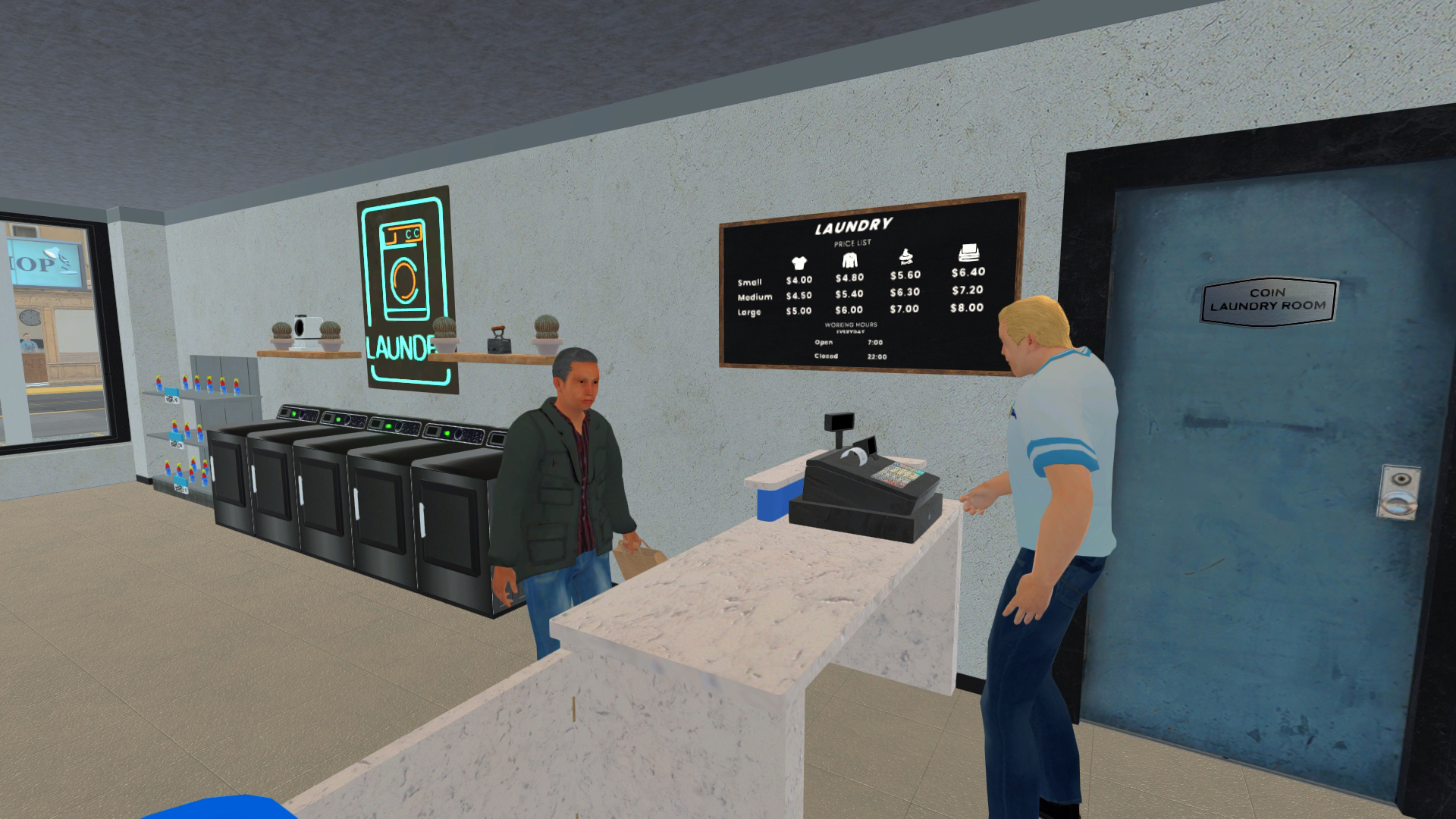 اسکرین شات 6 بازی Laundry Store Simulator