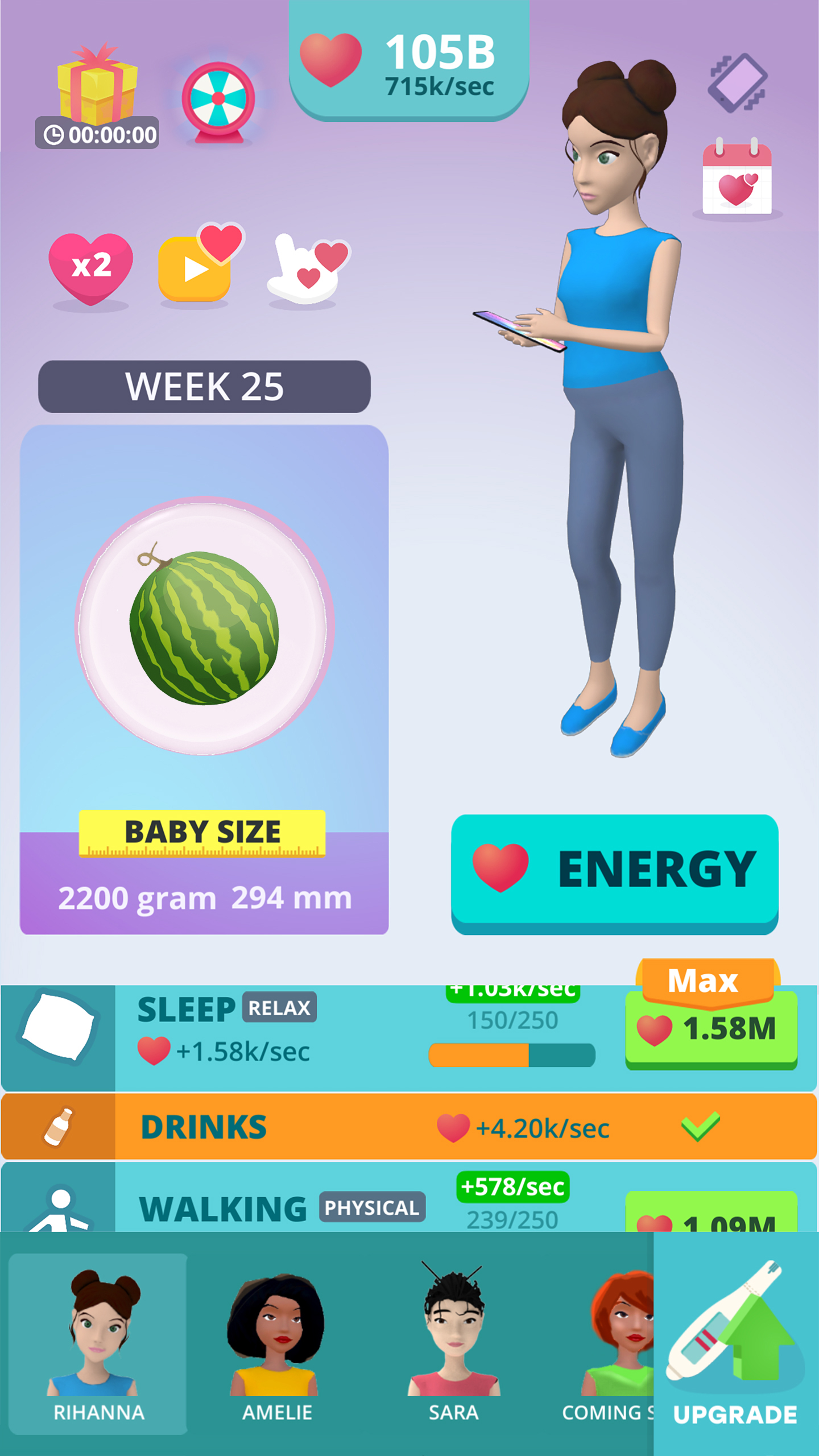 اسکرین شات بازی Baby & Mom 3D - Pregnancy Sim 2