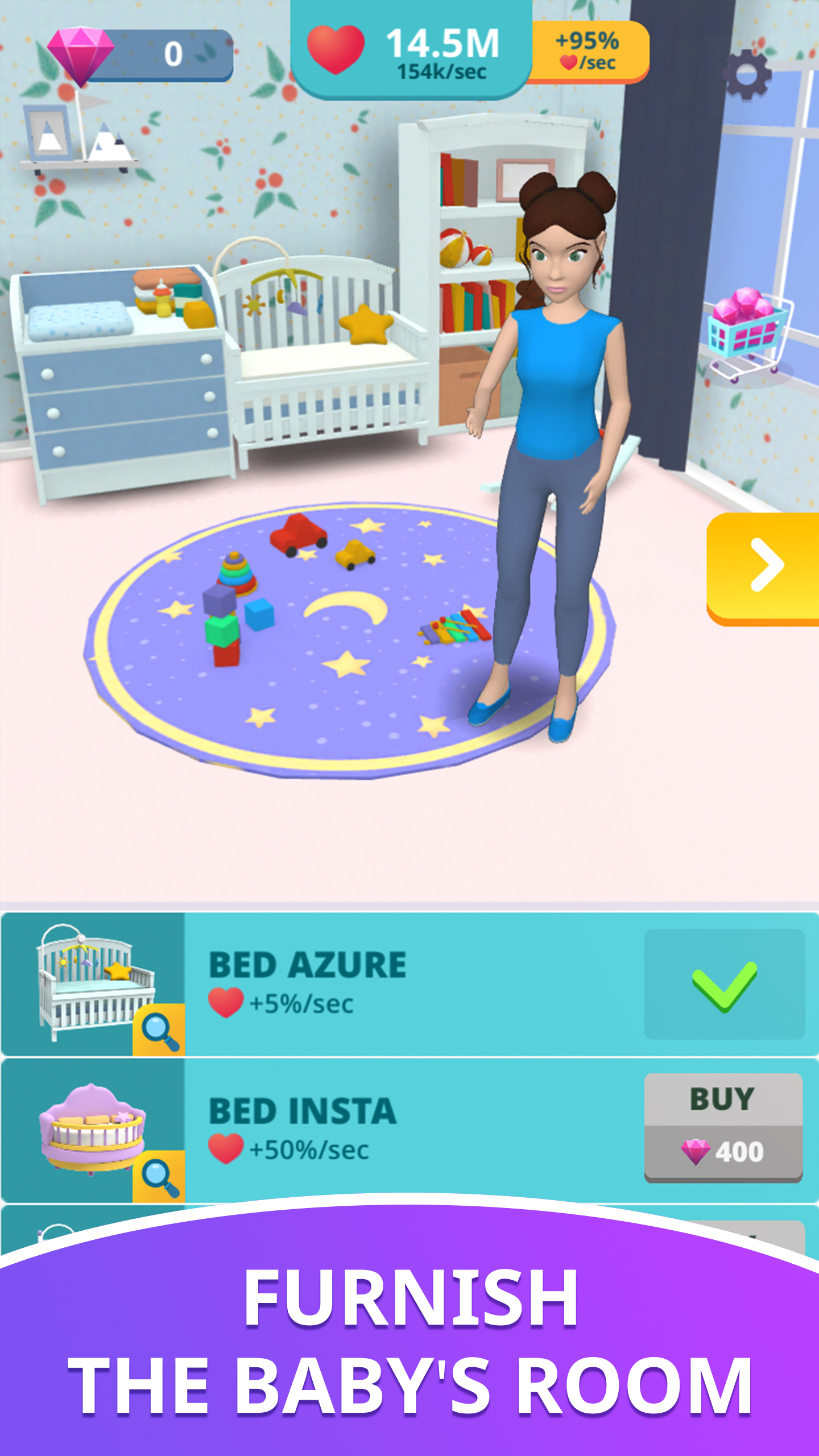 اسکرین شات بازی Baby & Mom 3D - Pregnancy Sim 3