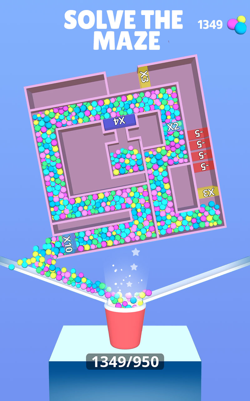 اسکرین شات 4 بازی Multi Maze 3D