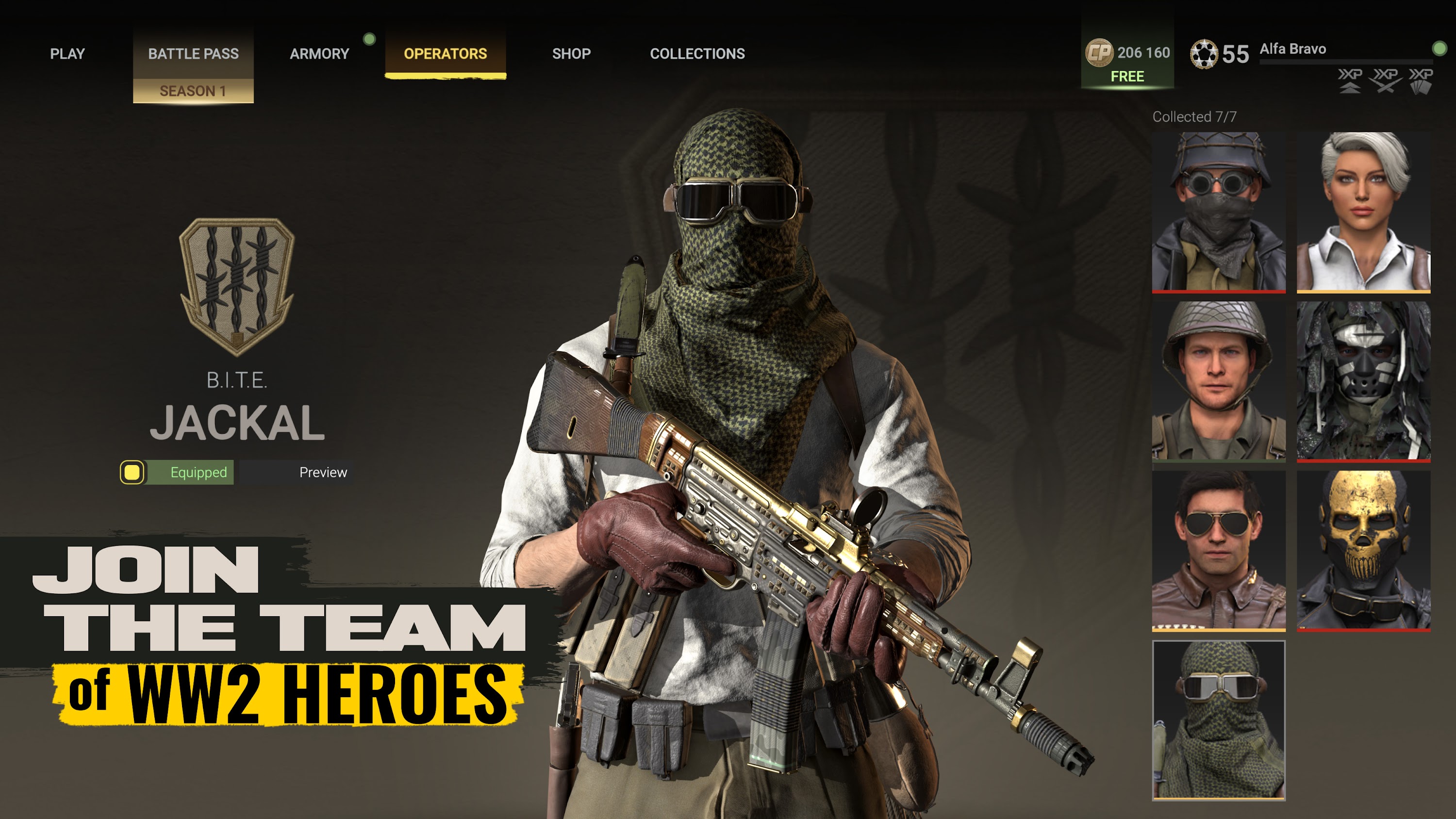اسکرین شات 5 بازی World War Legion — WW2 PvP FPS
