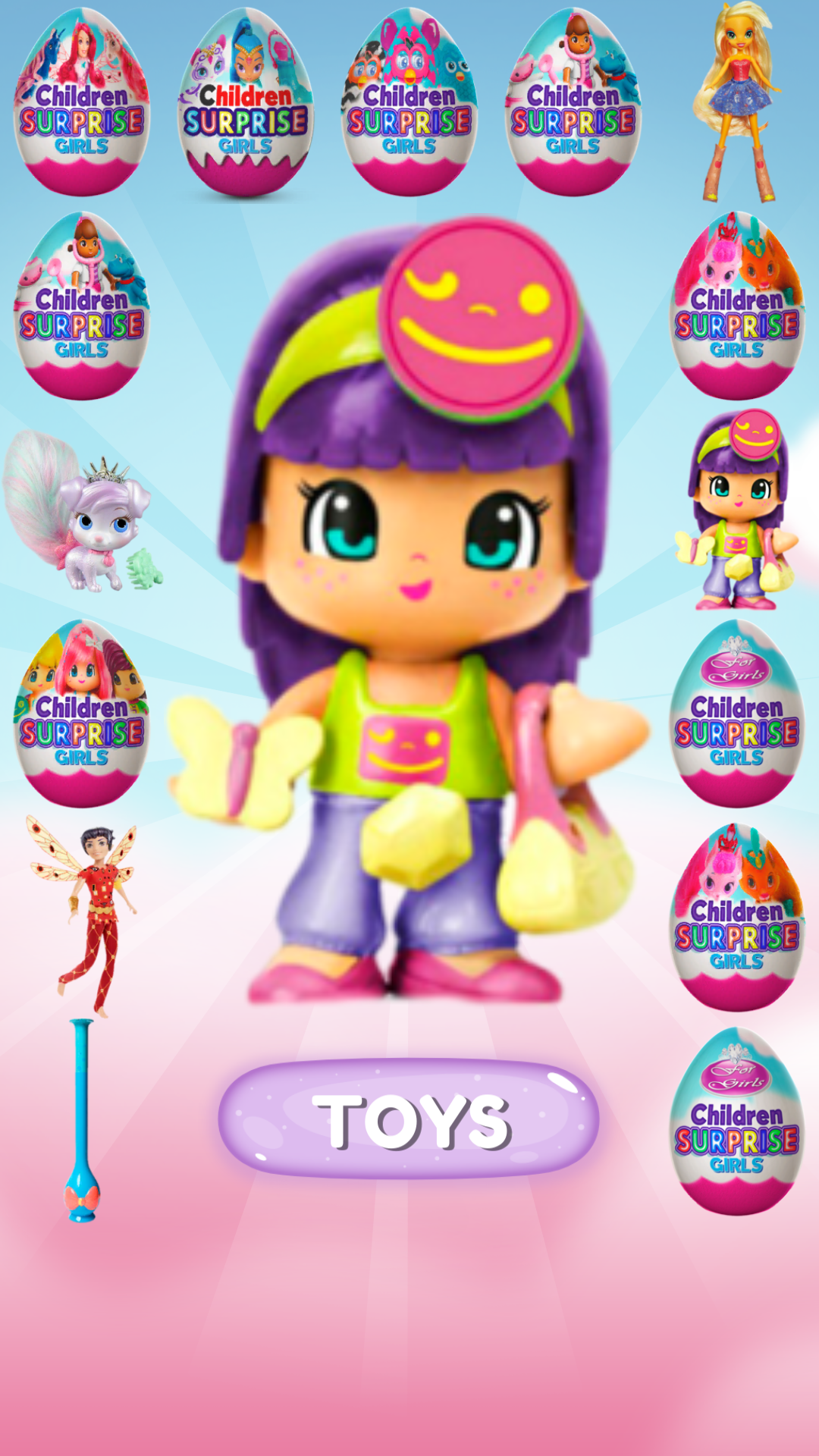 اسکرین شات 4 بازی Surprise Eggs for Girls