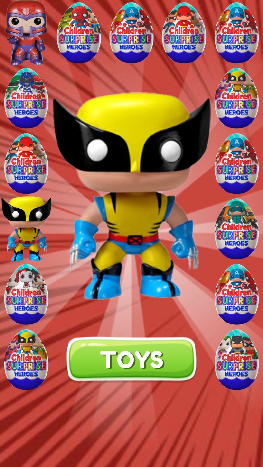 اسکرین شات 4 بازی Surprise Eggs Superheroes