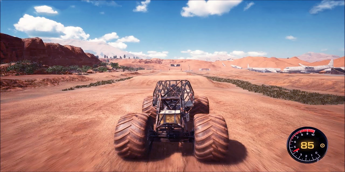اسکرین شات 4 بازی 6x6 Off Road Monster Jam Truck