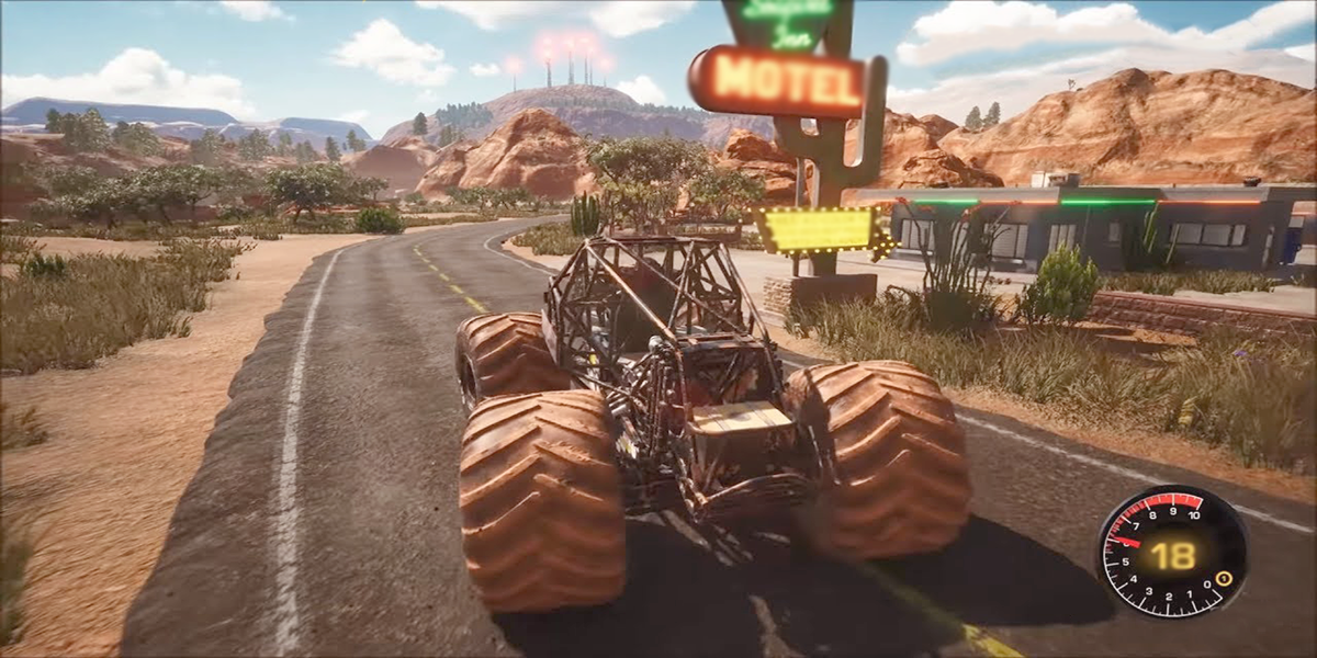 اسکرین شات 5 بازی 6x6 Off Road Monster Jam Truck
