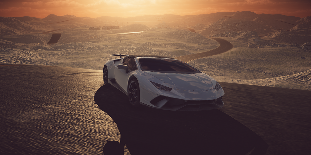 اسکرین شات 3 بازی Open World SuperCar vs Offroad