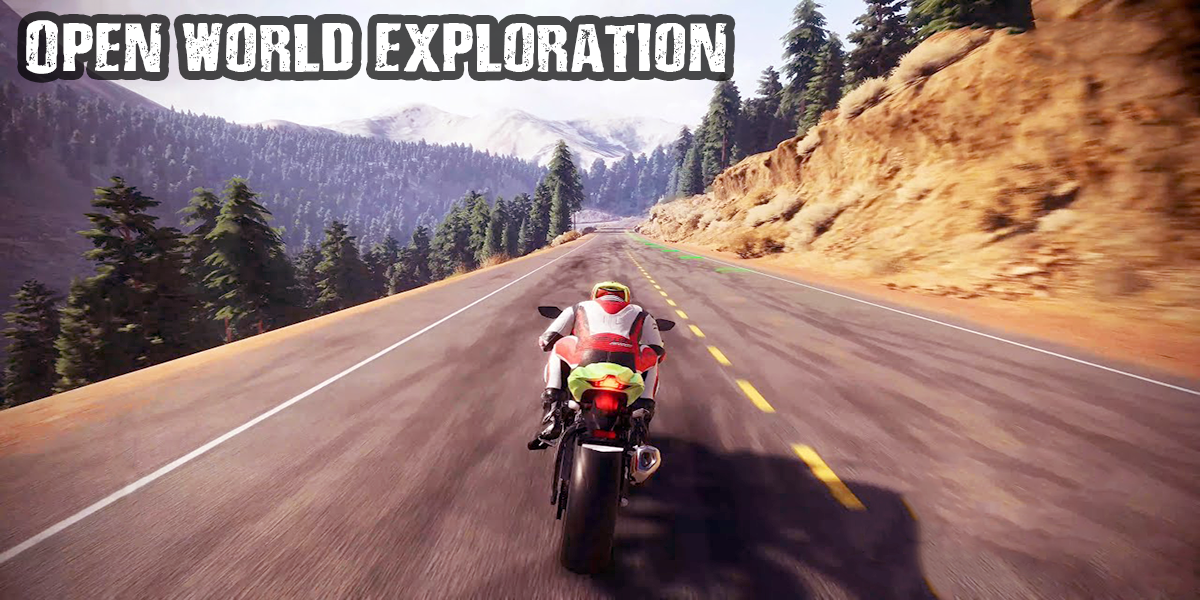 اسکرین شات 1 بازی Motorbike Racing Bike Ride 3D