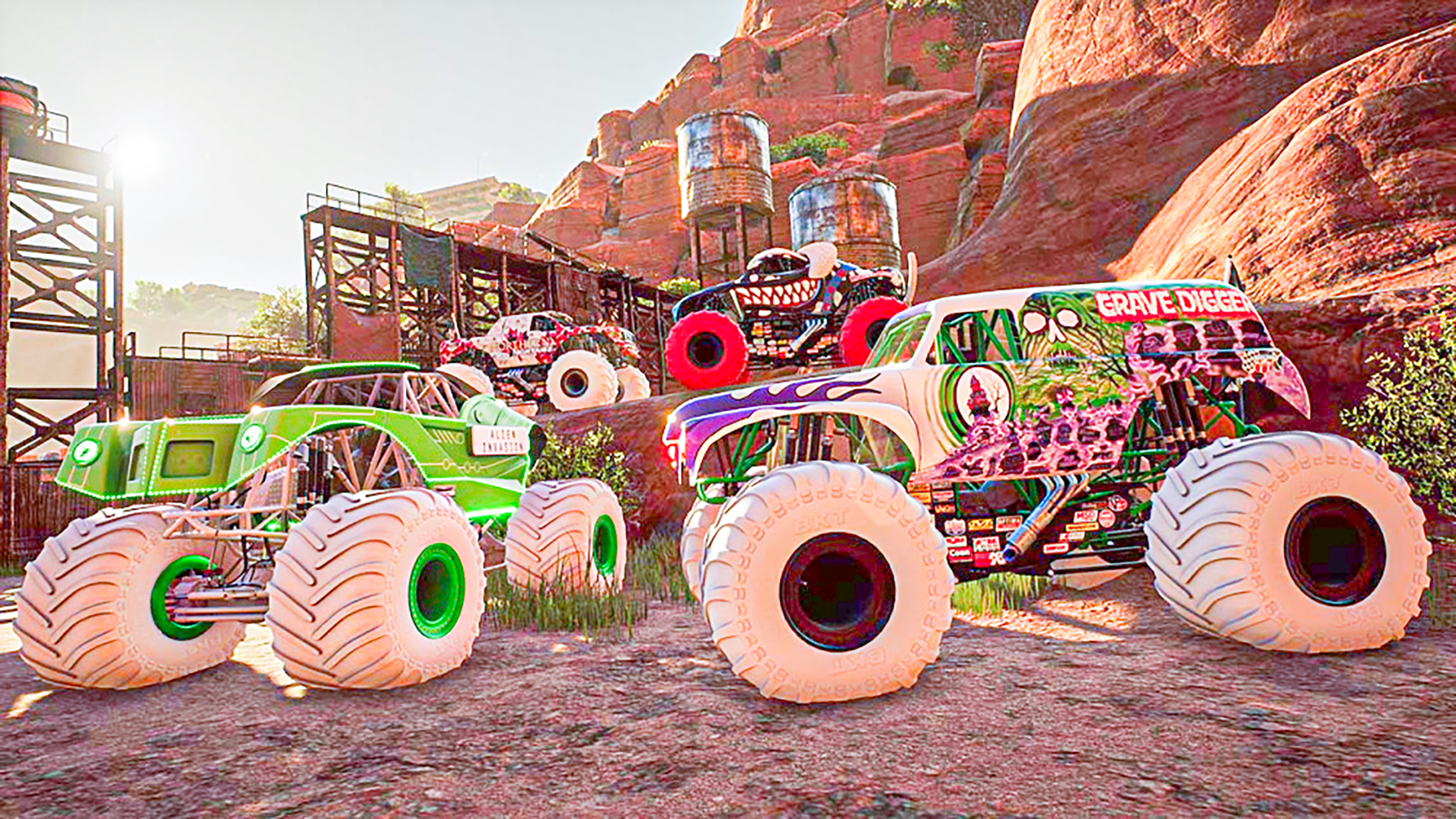 اسکرین شات 3 برنامه 6x6 Offroad Real Monster Truck