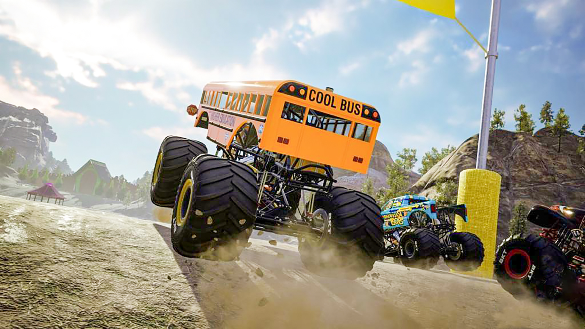 اسکرین شات 5 برنامه 6x6 Offroad Real Monster Truck