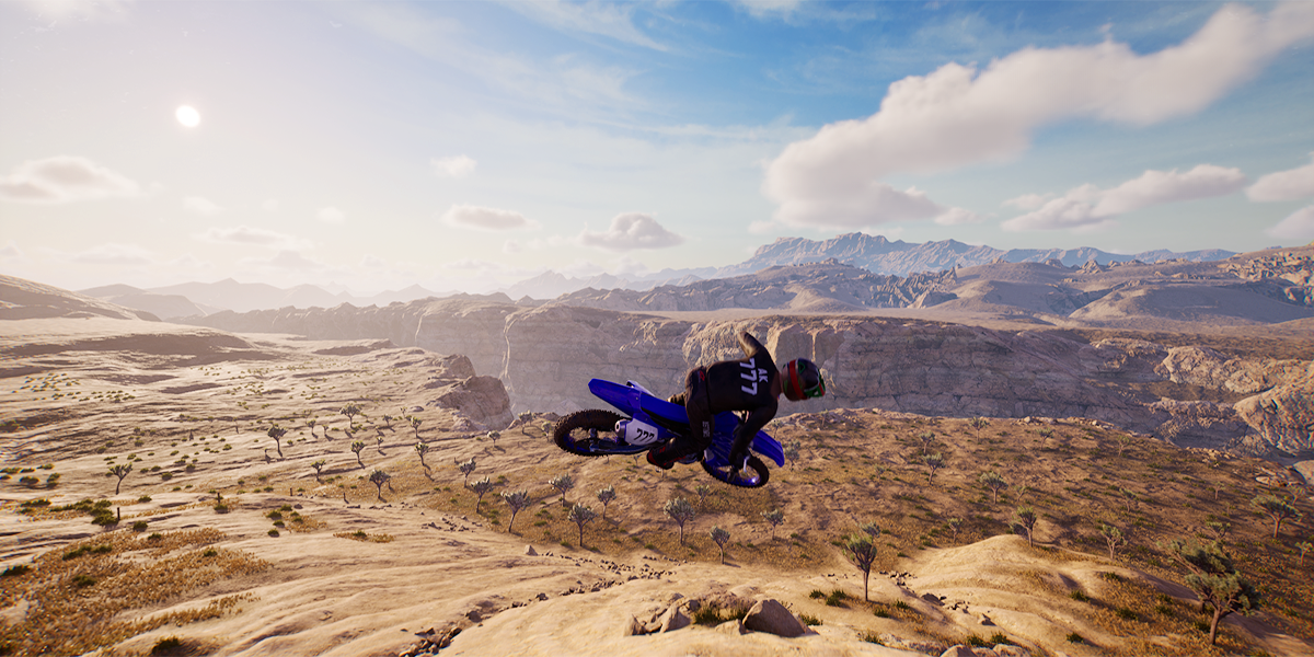 اسکرین شات 1 برنامه Dirt Bike Freestyle Motocross