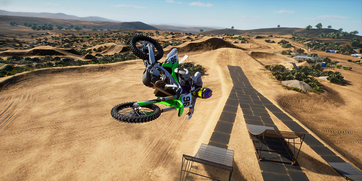 اسکرین شات 4 برنامه Dirt bike freestyle Motocross