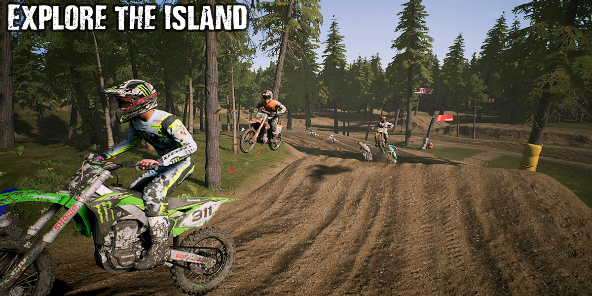 اسکرین شات 1 بازی KTM MX Dirt Bikes Unleashed 3D