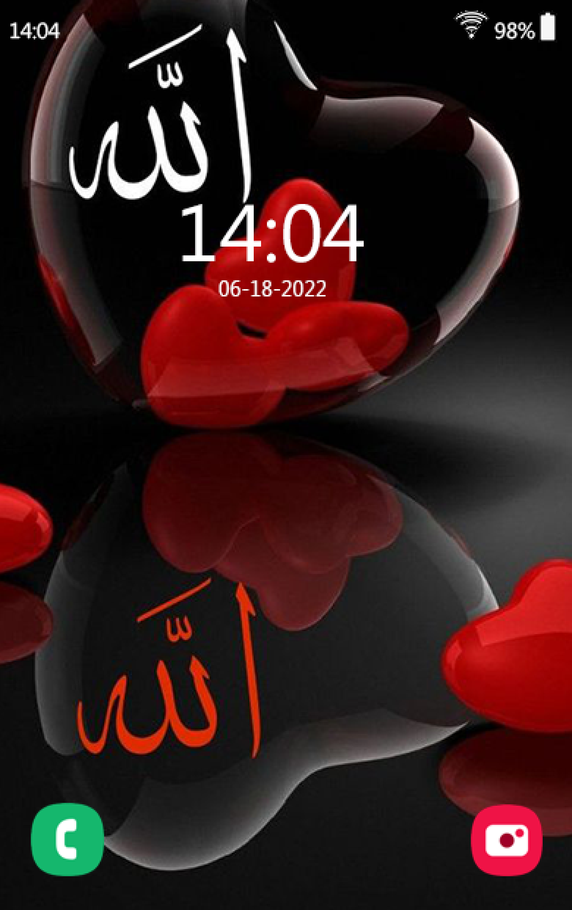 اسکرین شات 3 برنامه Allah Wallpaper: Islamic 4k HD