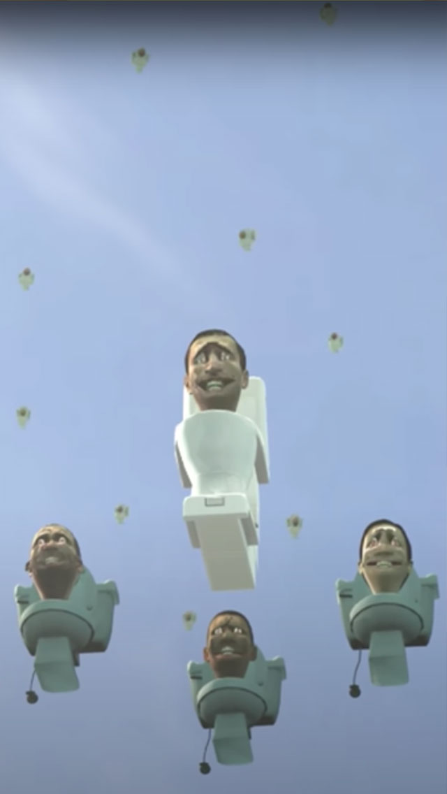 اسکرین شات 3 بازی Skibidi Toilet.