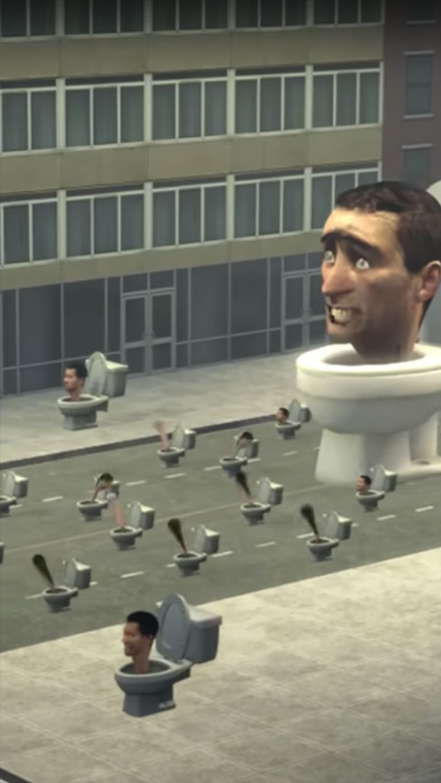 اسکرین شات 2 بازی Skibidi Toilet.