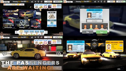 اسکرین شات 5 بازی Amazing Taxi Simulator V2 2019