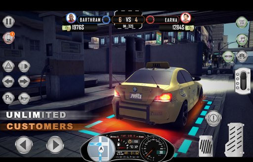 اسکرین شات 4 بازی Amazing Taxi Simulator V2 2019