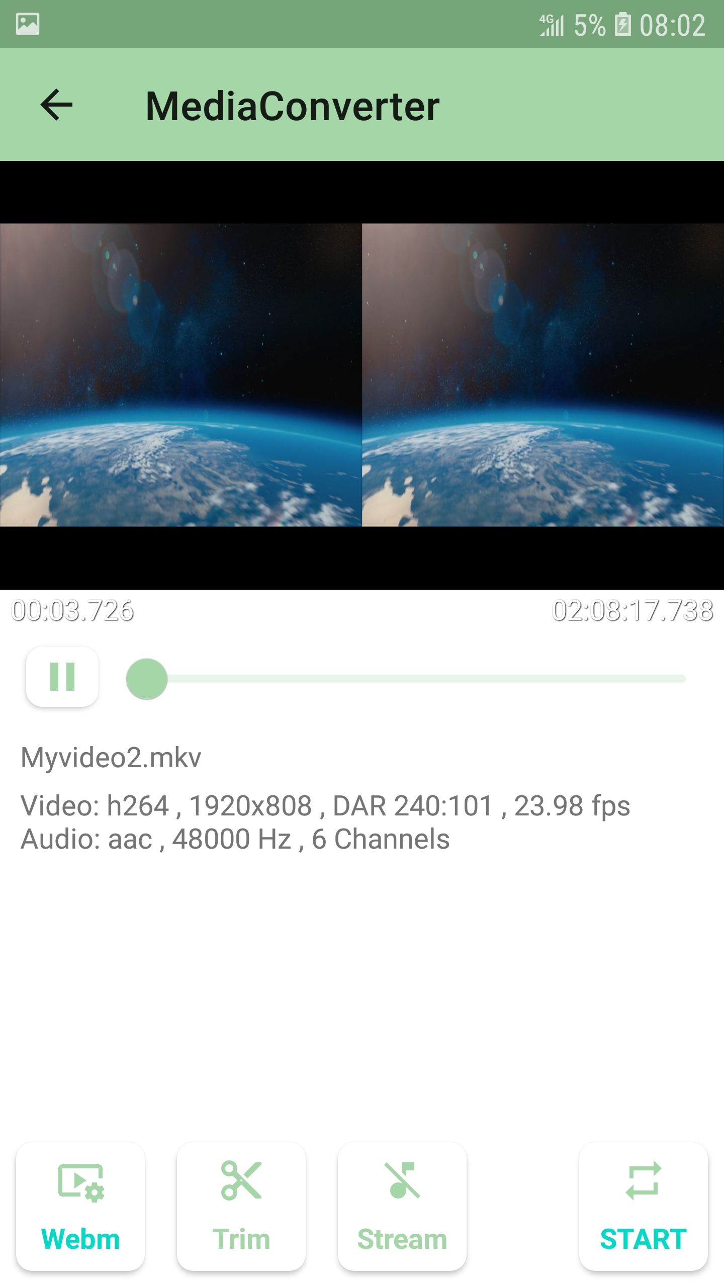 اسکرین شات 3 برنامه Media Converter
