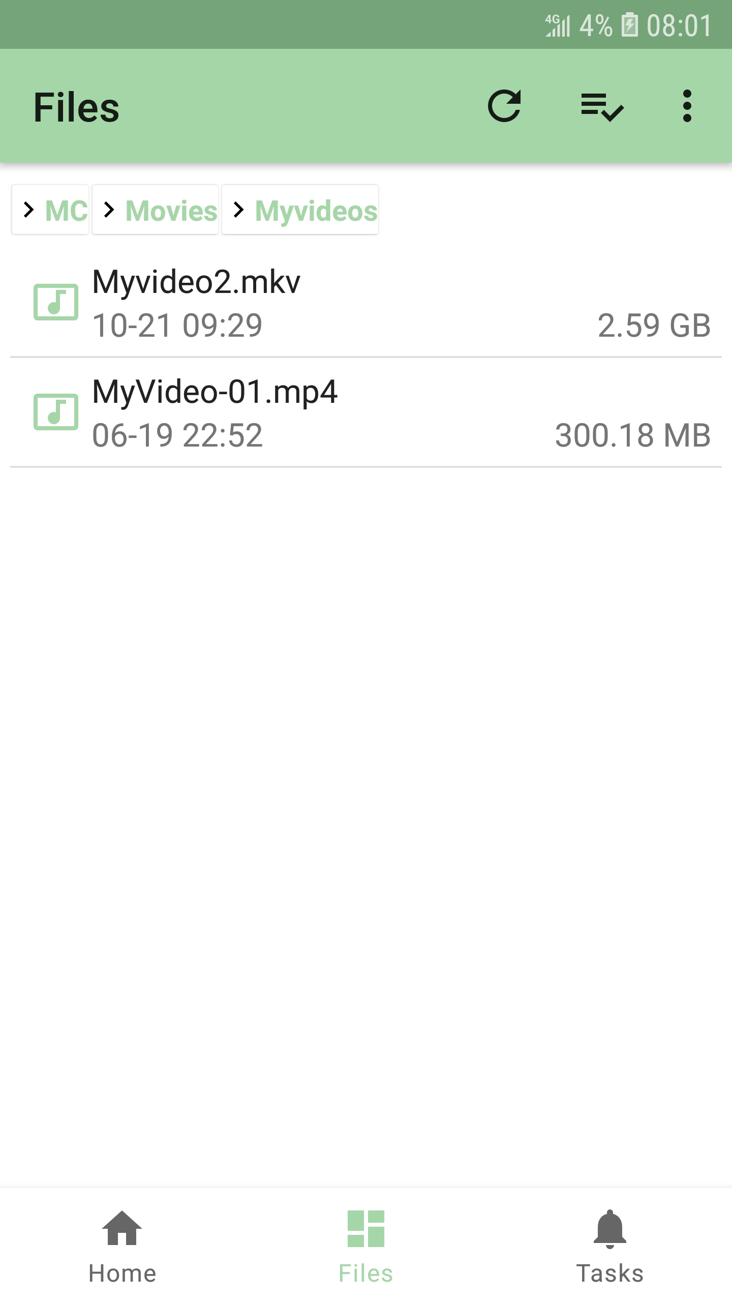 اسکرین شات 2 برنامه Media Converter