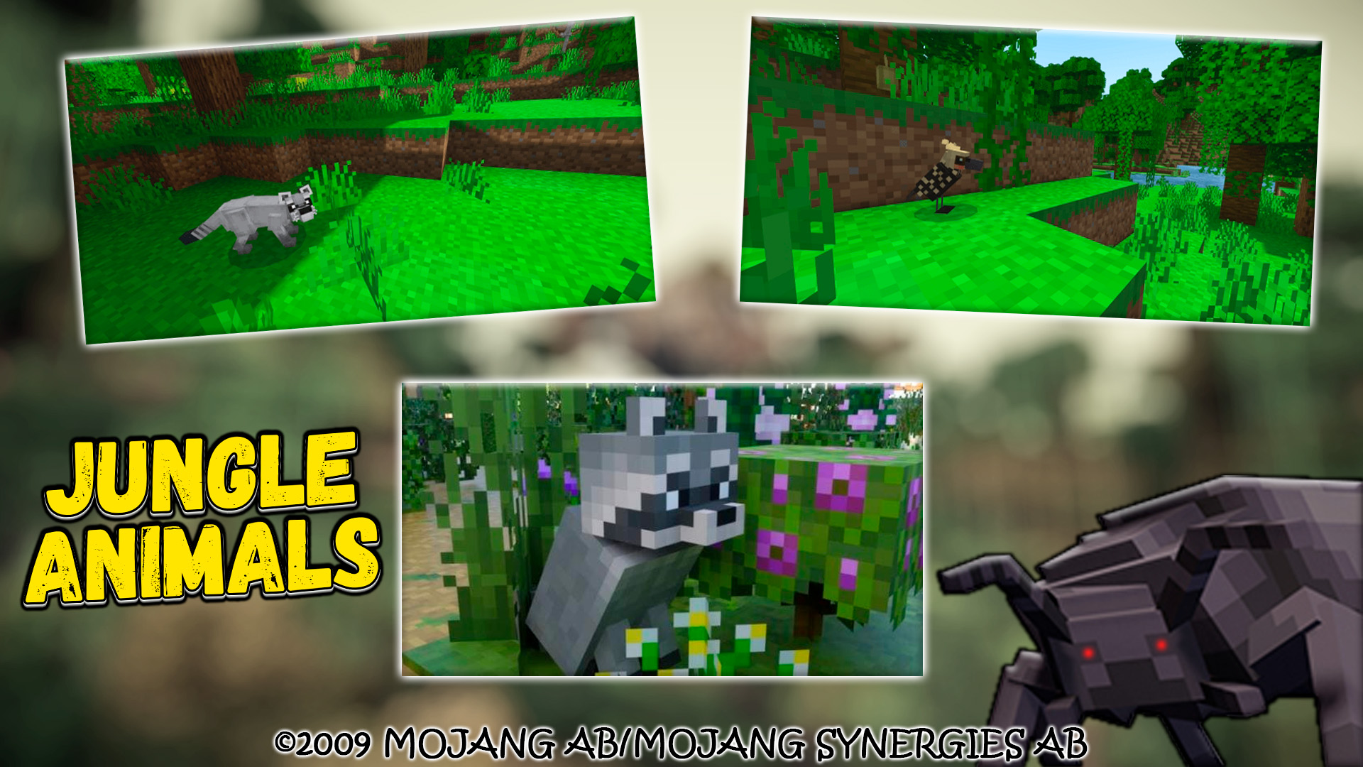 اسکرین شات 3 برنامه Insects Mobs Mod [Addon+Map]