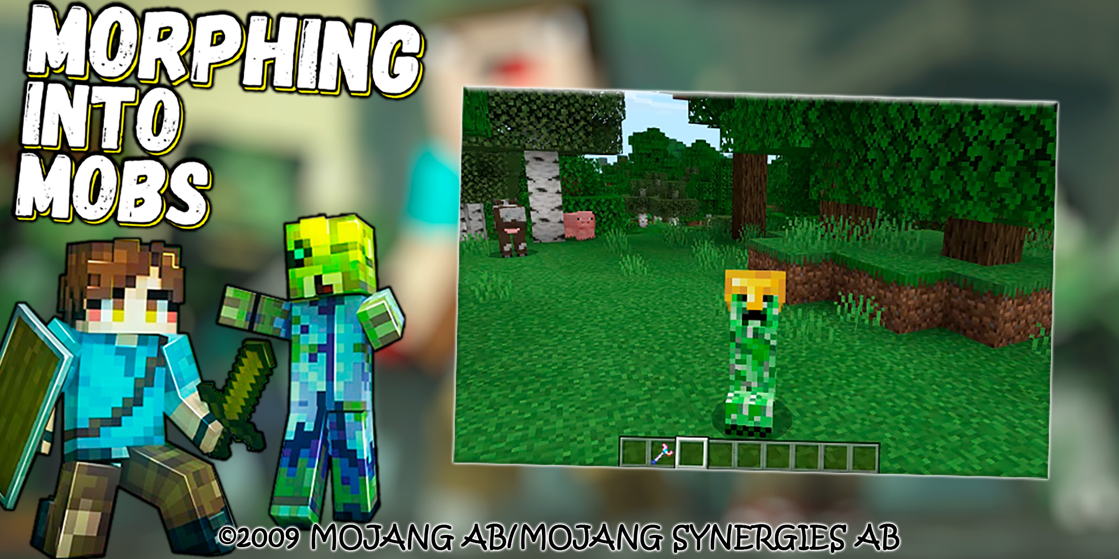 اسکرین شات 1 برنامه Mod Morphing [Become a Mob]