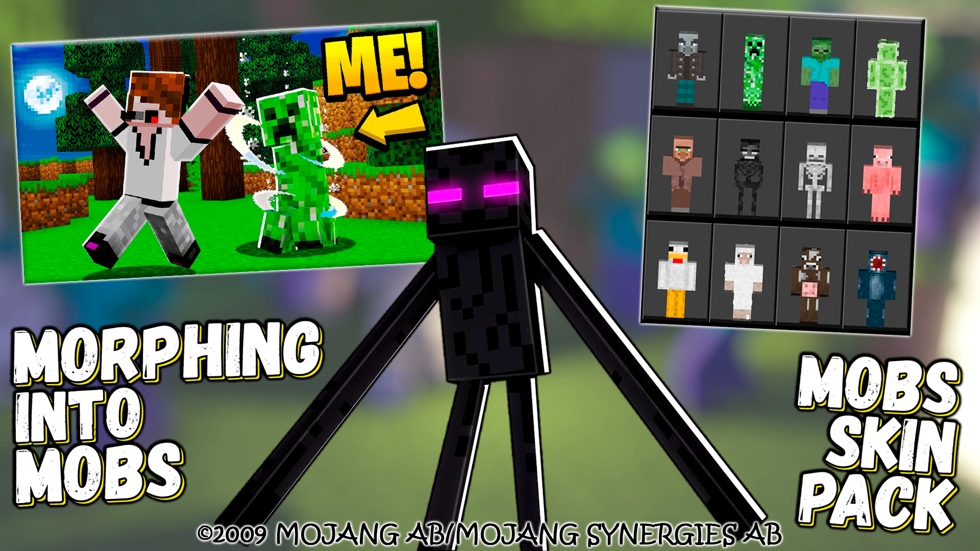 اسکرین شات 3 برنامه Mod Morphing [Become a Mob]