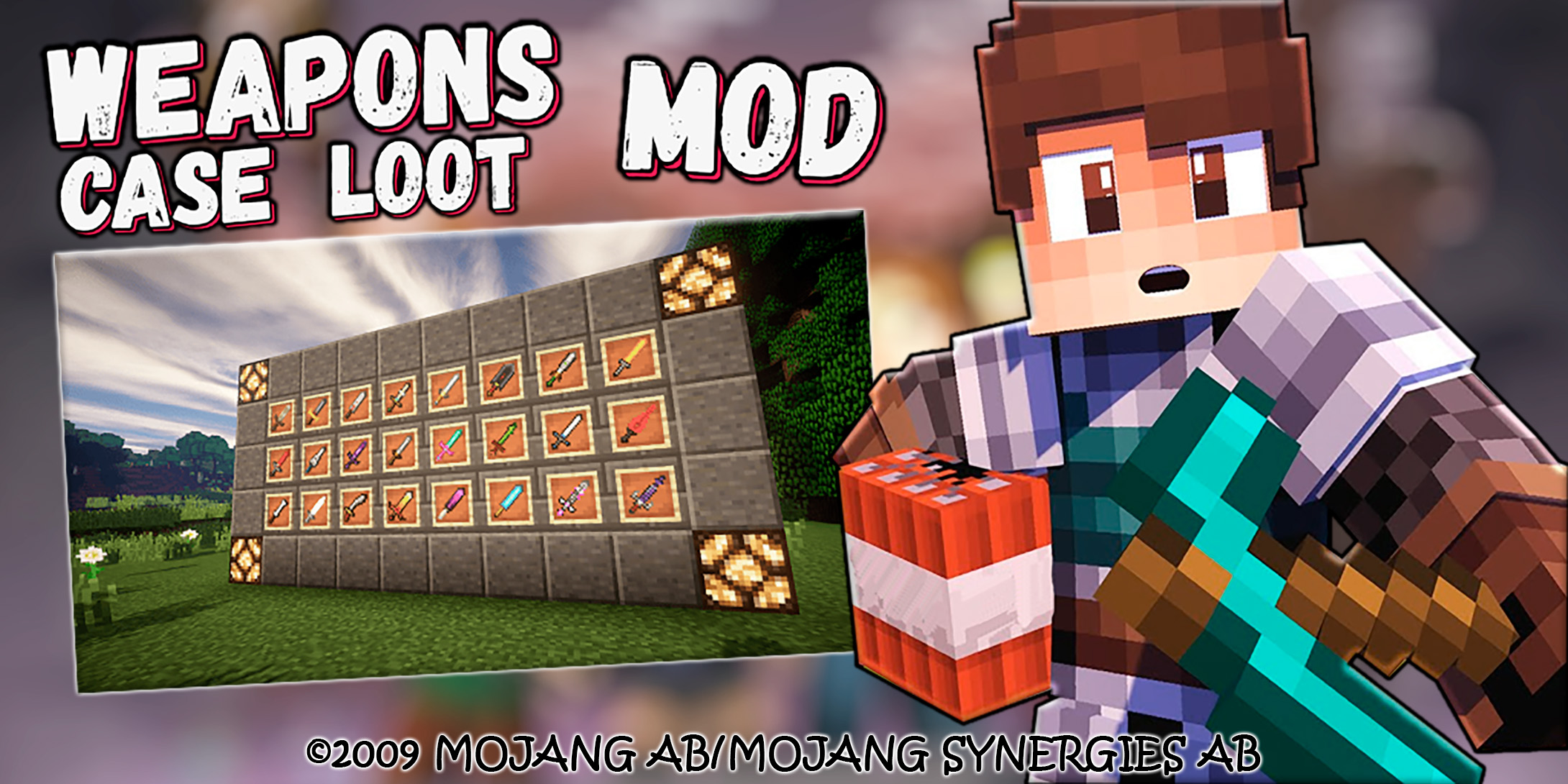 اسکرین شات 1 برنامه Mod Swords [Weapons Case]