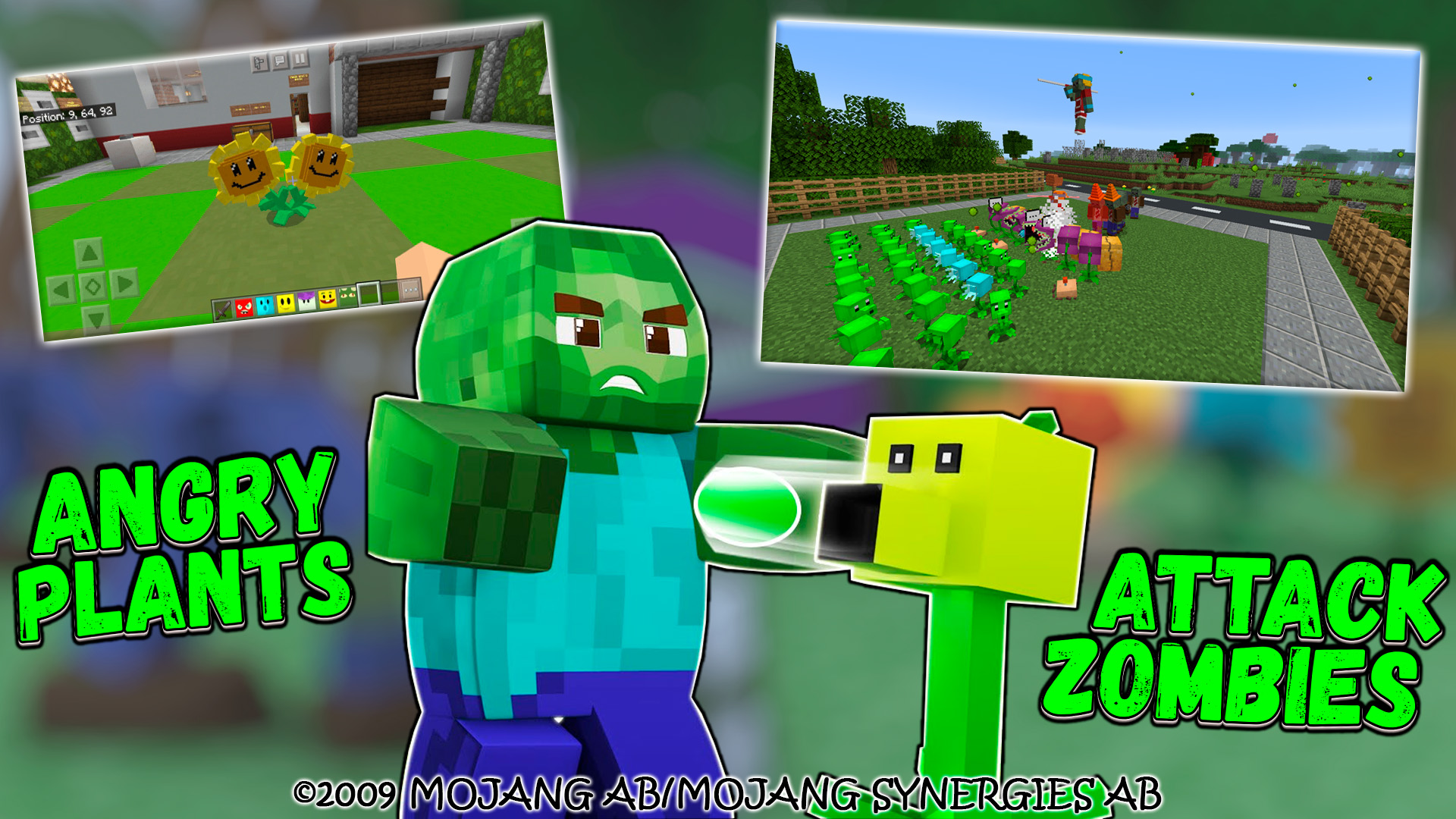 اسکرین شات 2 برنامه Mod Zombie Against All [Skins]