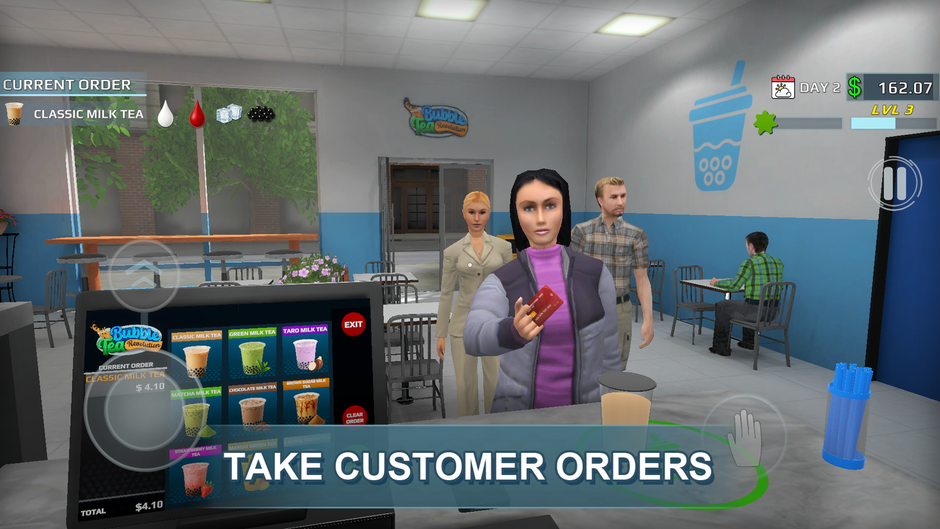 اسکرین شات 1 بازی Bubble Tea Revolution