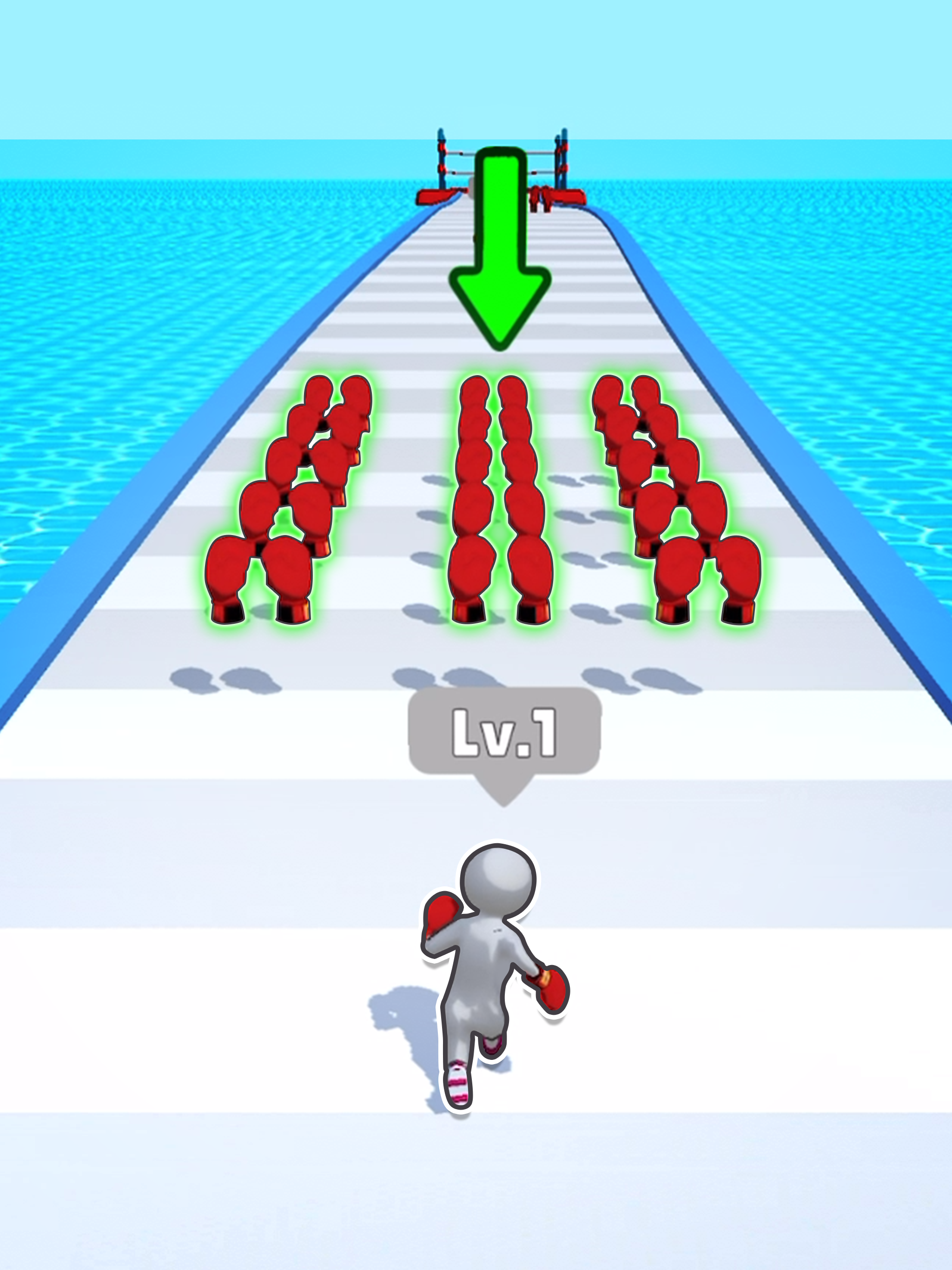 اسکرین شات 1 بازی Level Up Runner