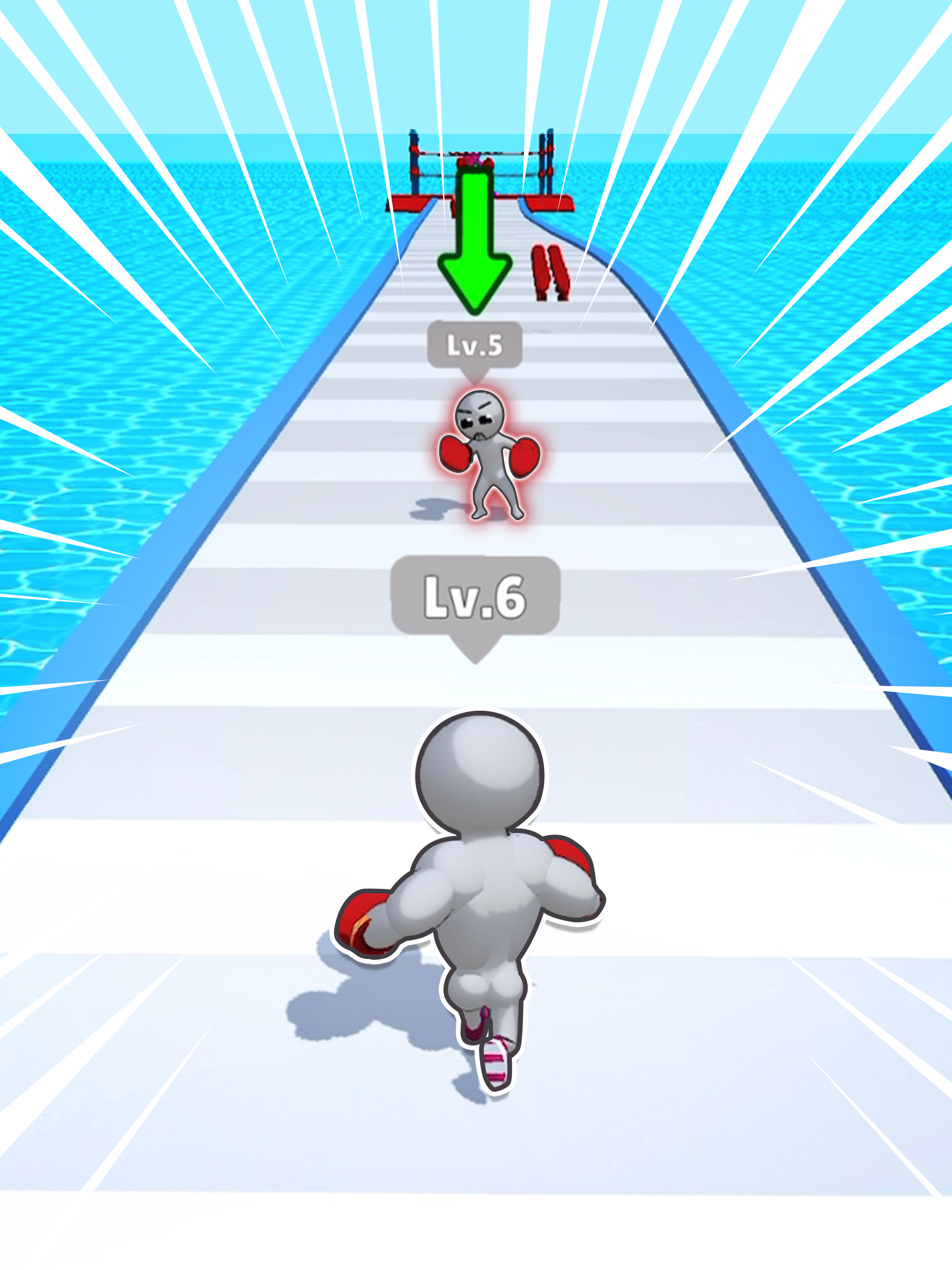 اسکرین شات 2 بازی Level Up Runner