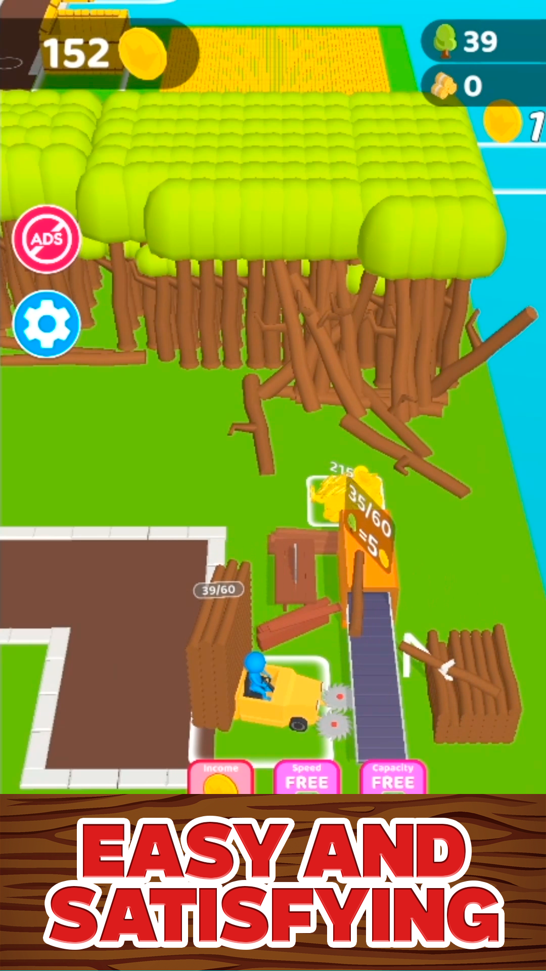 اسکرین شات 4 بازی Woodmill Craft Idle