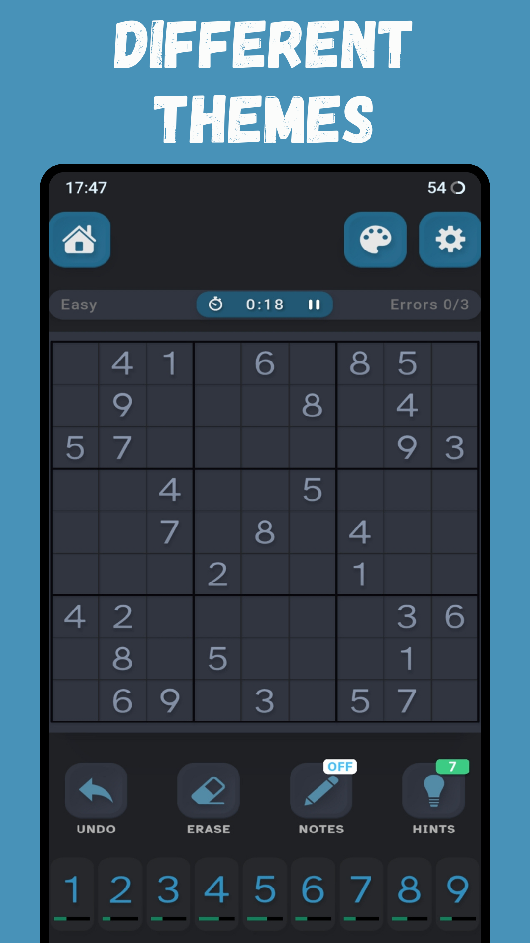 اسکرین شات 7 بازی Sudoku Online Puzzle Game