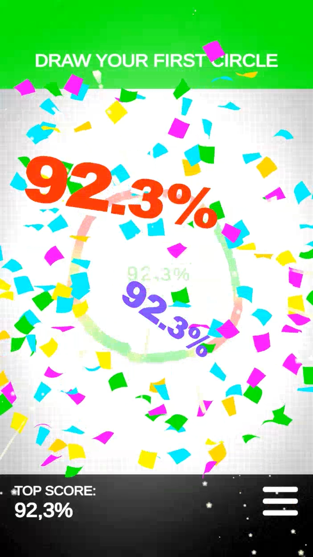 اسکرین شات 2 بازی Draw Perfect Circle Challenge