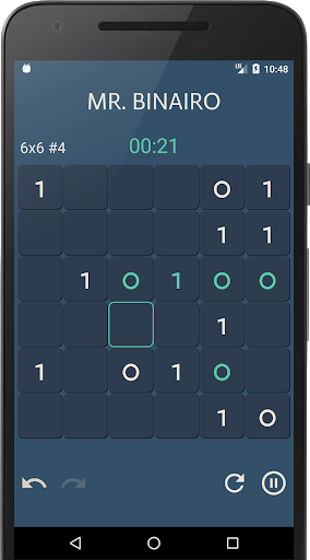 اسکرین شات 1 بازی Mr. Binairo - Binary Sudoku Puzzle