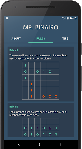 اسکرین شات 8 بازی Mr. Binairo - Binary Sudoku Puzzle