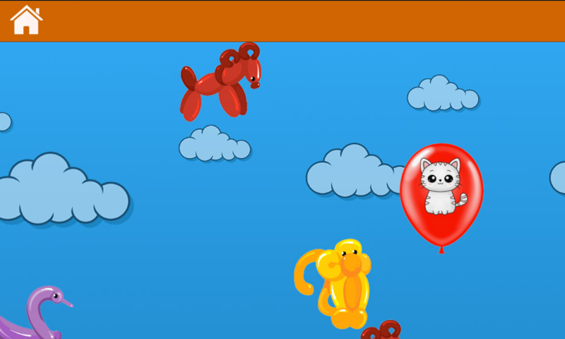 اسکرین شات 6 بازی Balloon Pop It For Babies