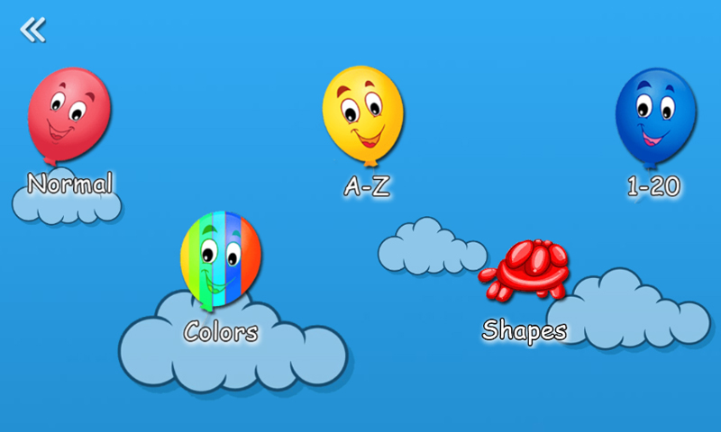 اسکرین شات 1 بازی Balloon Pop It For Babies