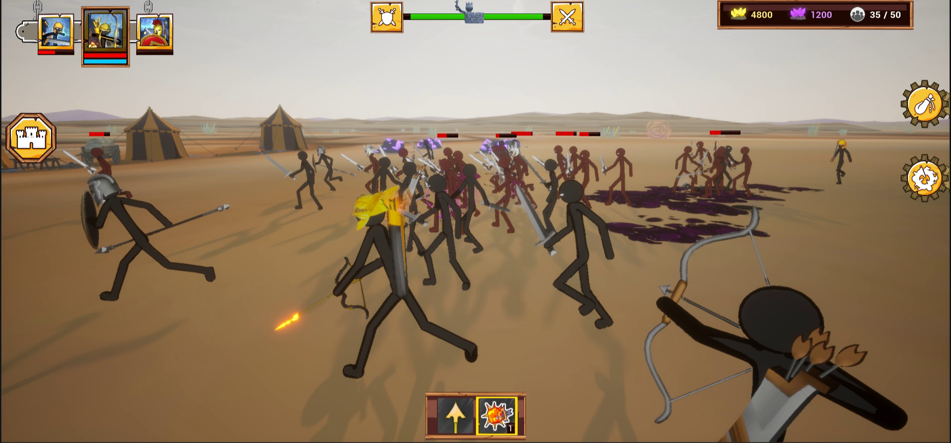 اسکرین شات 2 بازی Stick Infinite Kingdom