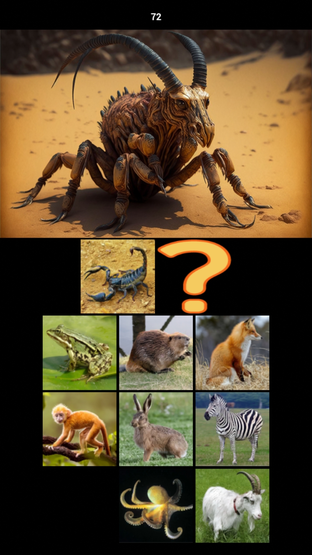 اسکرین شات 6 بازی Hybrid Animals Crazy Lab Quiz