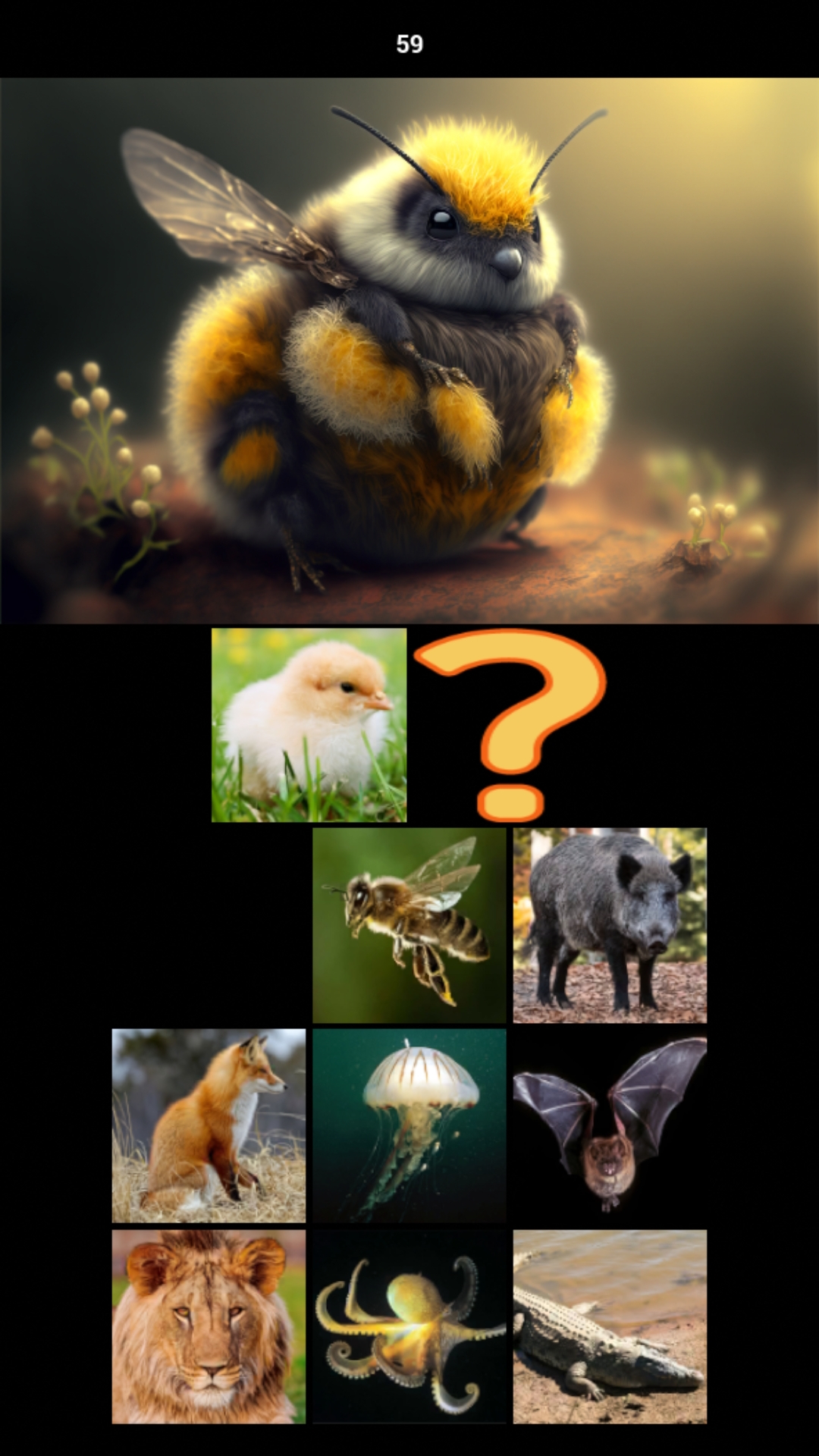 اسکرین شات 1 بازی Hybrid Animals Crazy Lab Quiz