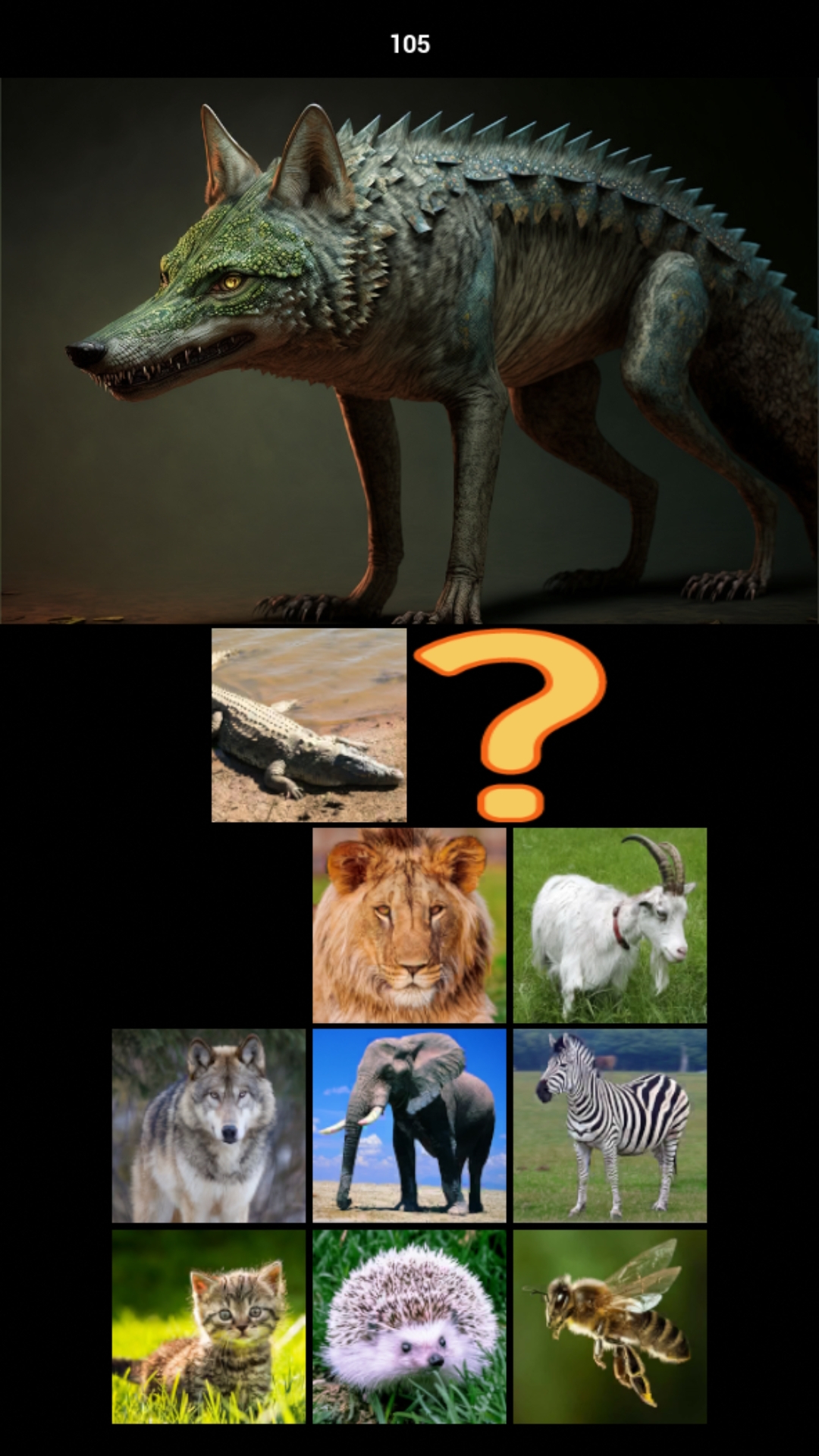 اسکرین شات 8 بازی Hybrid Animals Crazy Lab Quiz
