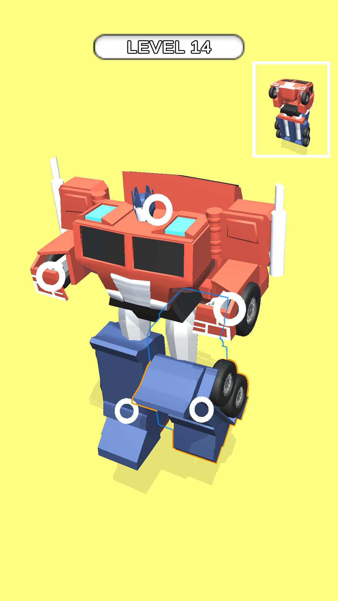 اسکرین شات 1 بازی Transformation 3D - Robot Game